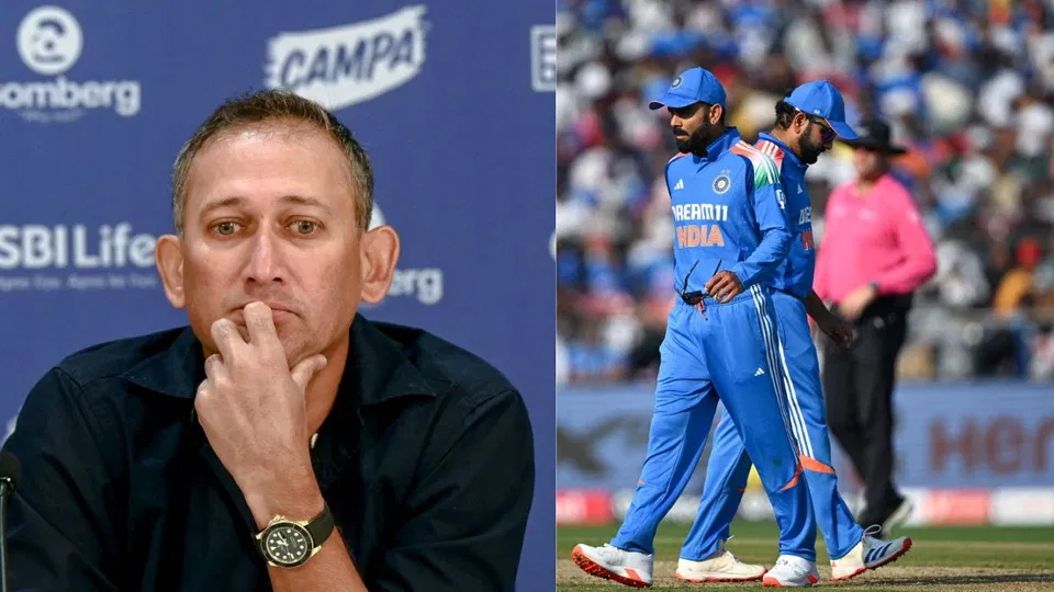 Agarkar watches IND-A Vs SL-A news